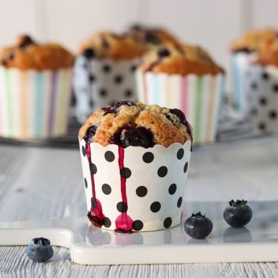 Image: BLÅBÆRMUFFINS