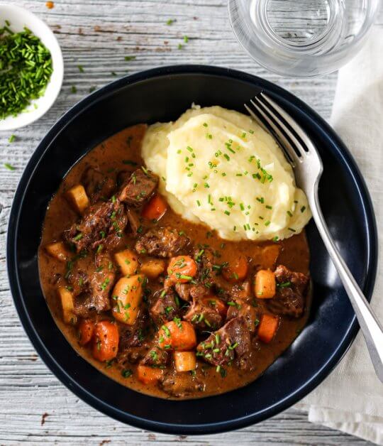 Image: BIFF STROGANOFF MED POTETMOS