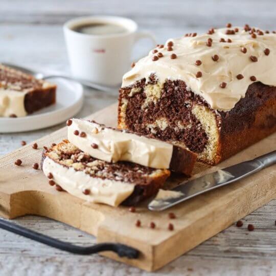 Image: MARMORKAKE MED ESPRESSOKREM
