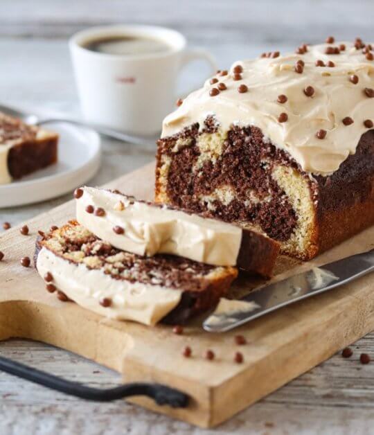 Image: MARMORKAKE MED ESPRESSOKREM